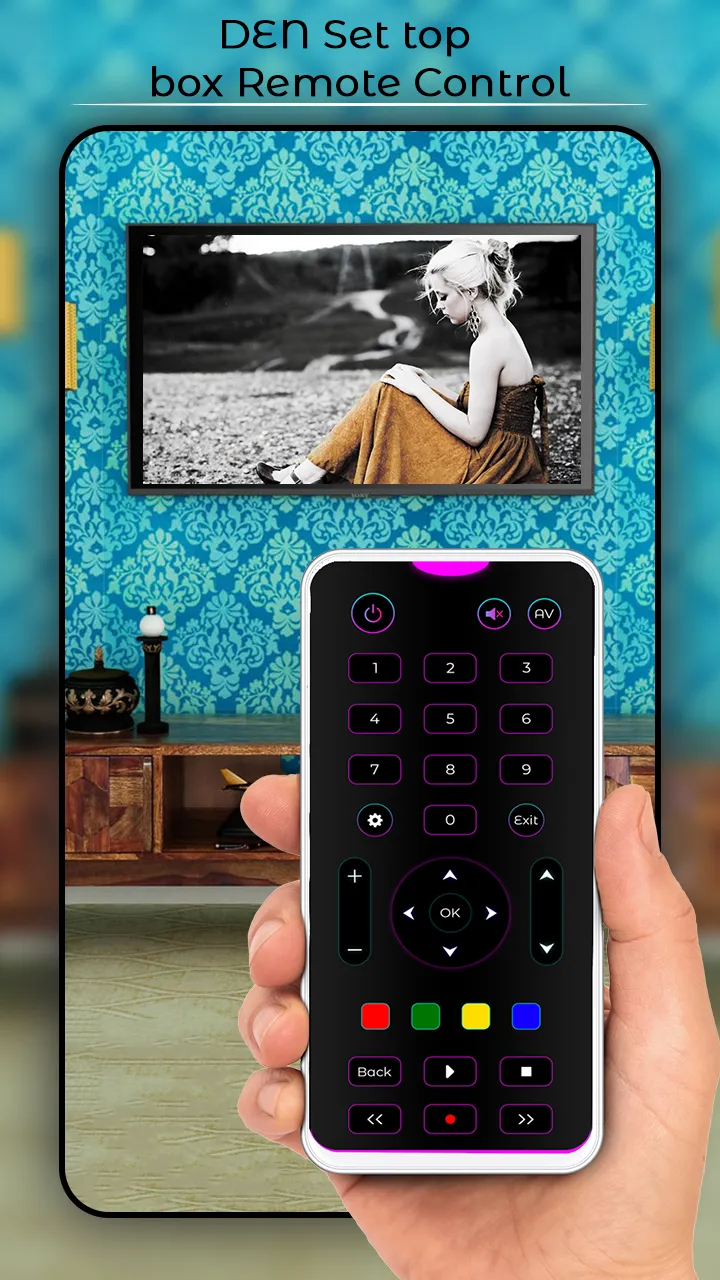 DEN Set Top Box Remote | Indus Appstore | Screenshot