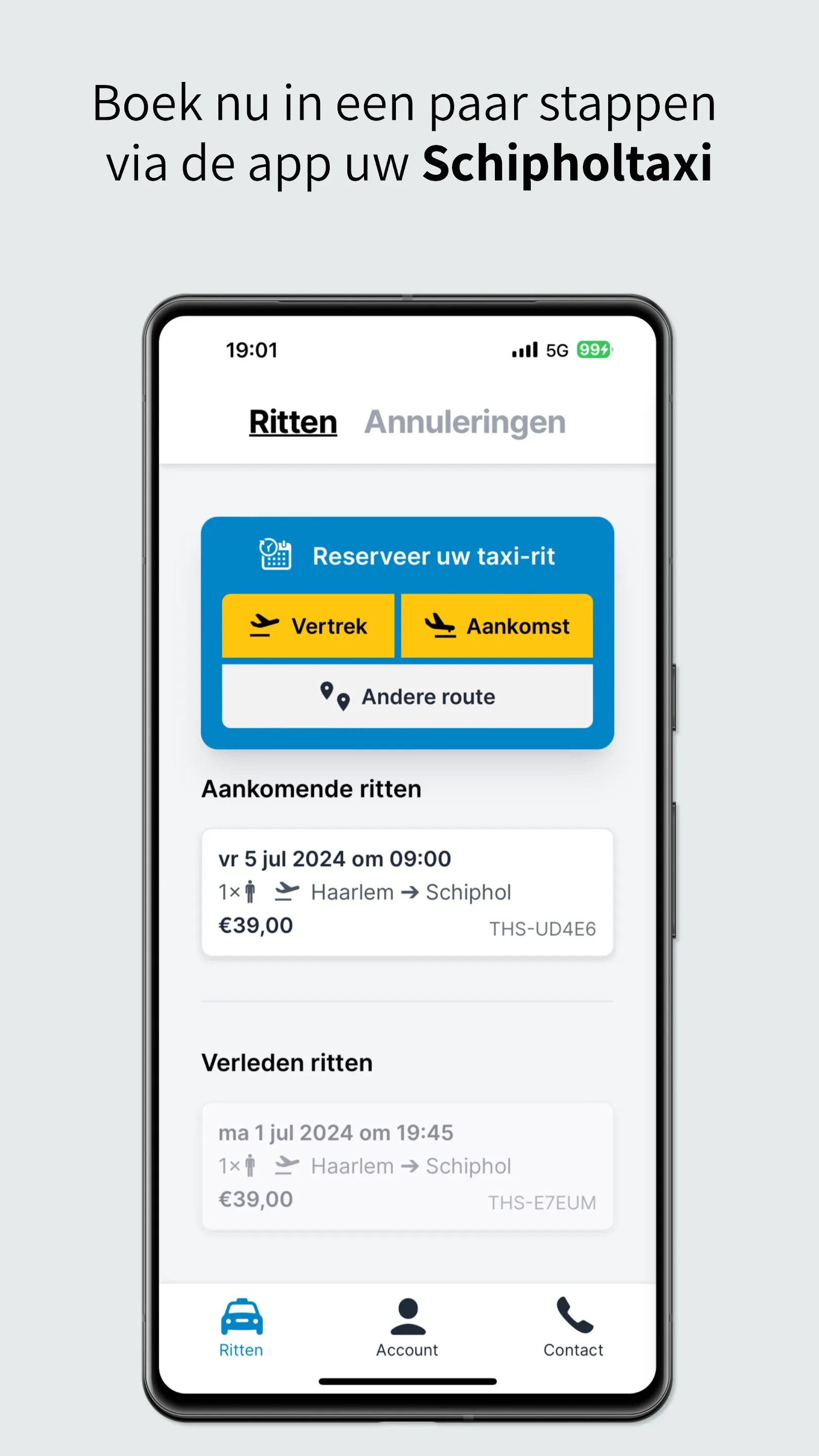 Taxi Haarlem Service | Indus Appstore | Screenshot