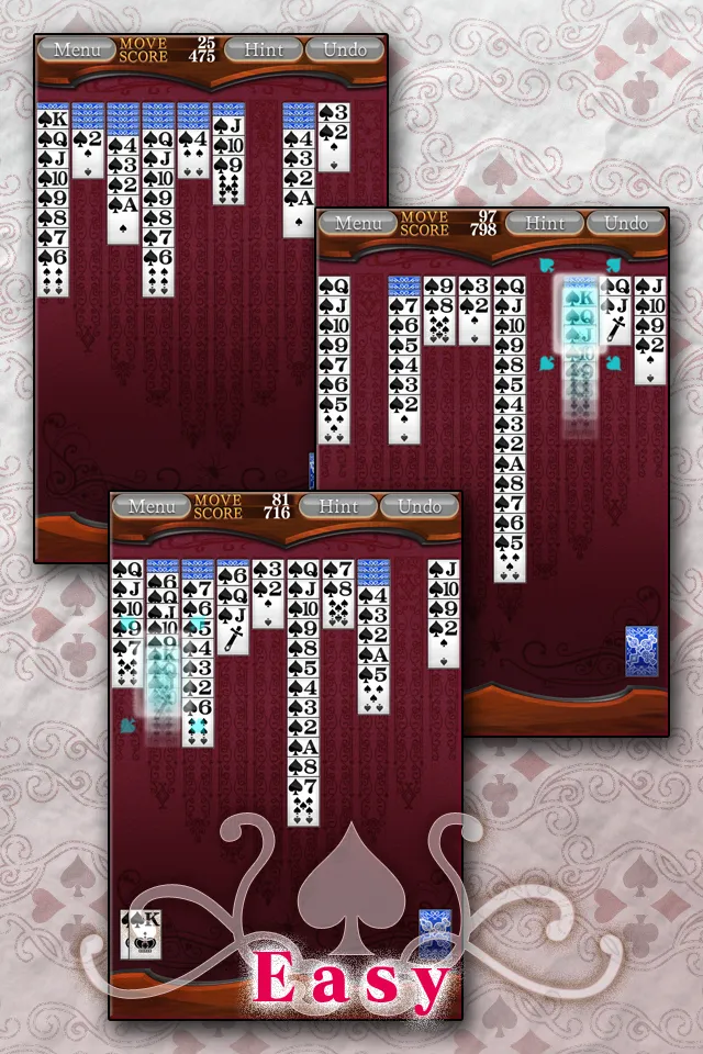 Spider Solitaire -trump- | Indus Appstore | Screenshot