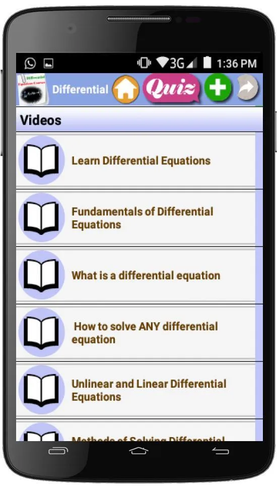 Differential Equations  Course | Indus Appstore | Screenshot