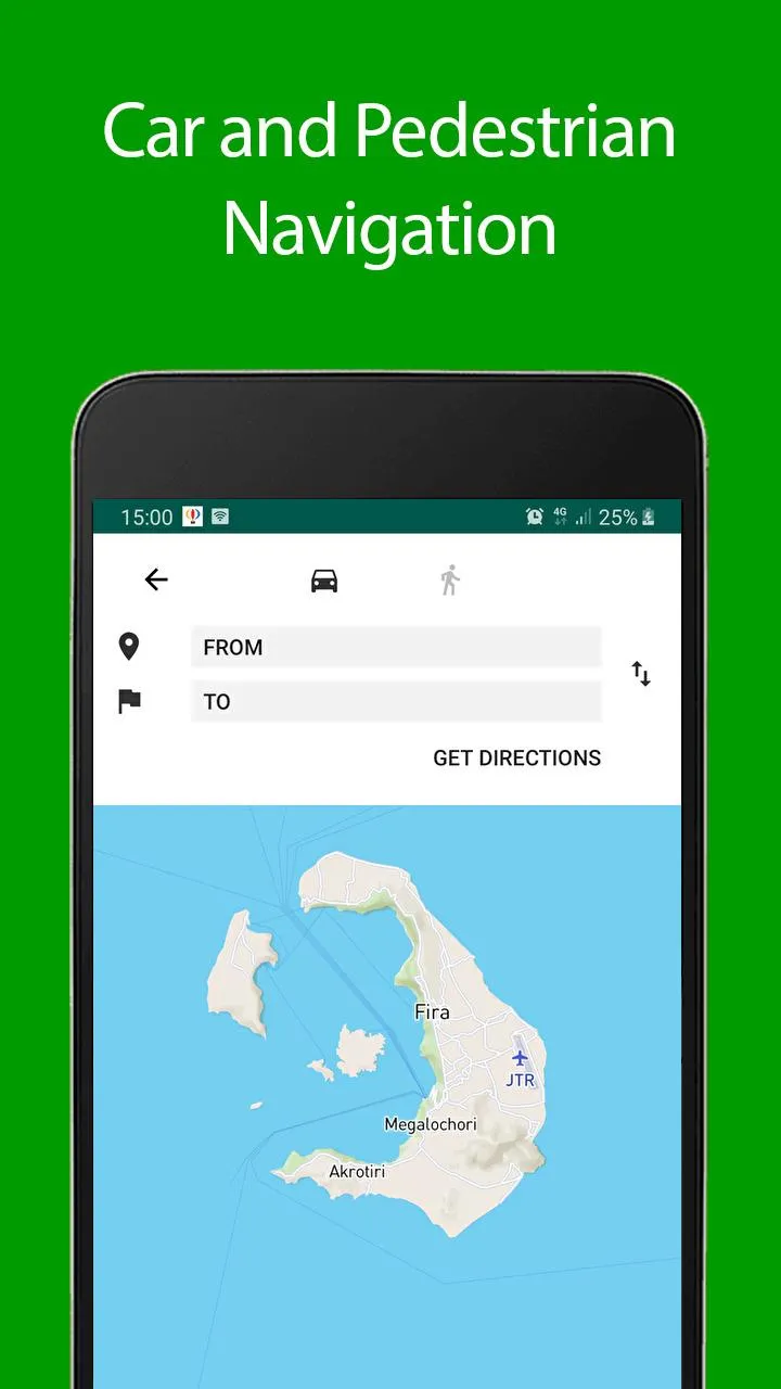 Santorini Offline Map and Trav | Indus Appstore | Screenshot