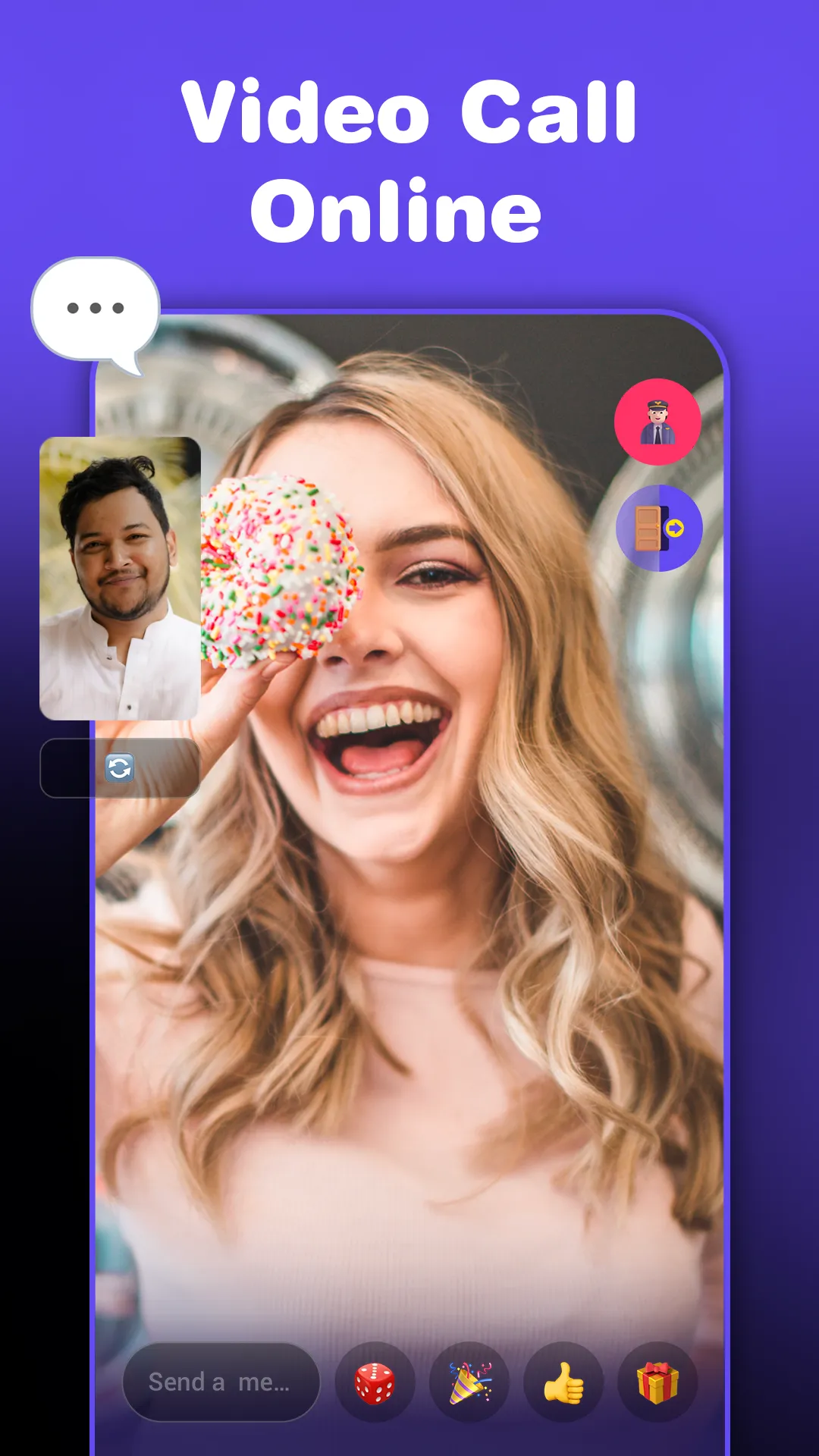 Monkey - random video chat | Indus Appstore | Screenshot