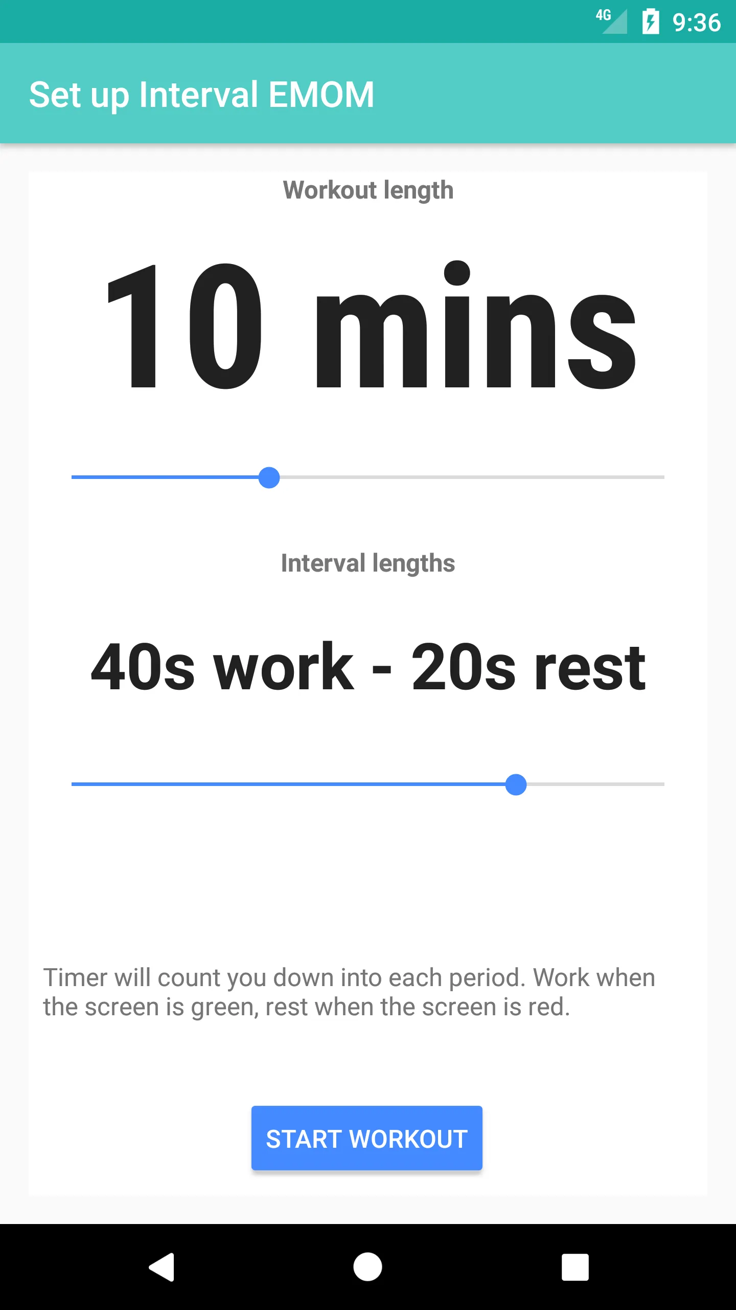 Simple Timer for EMOM & HIIT | Indus Appstore | Screenshot