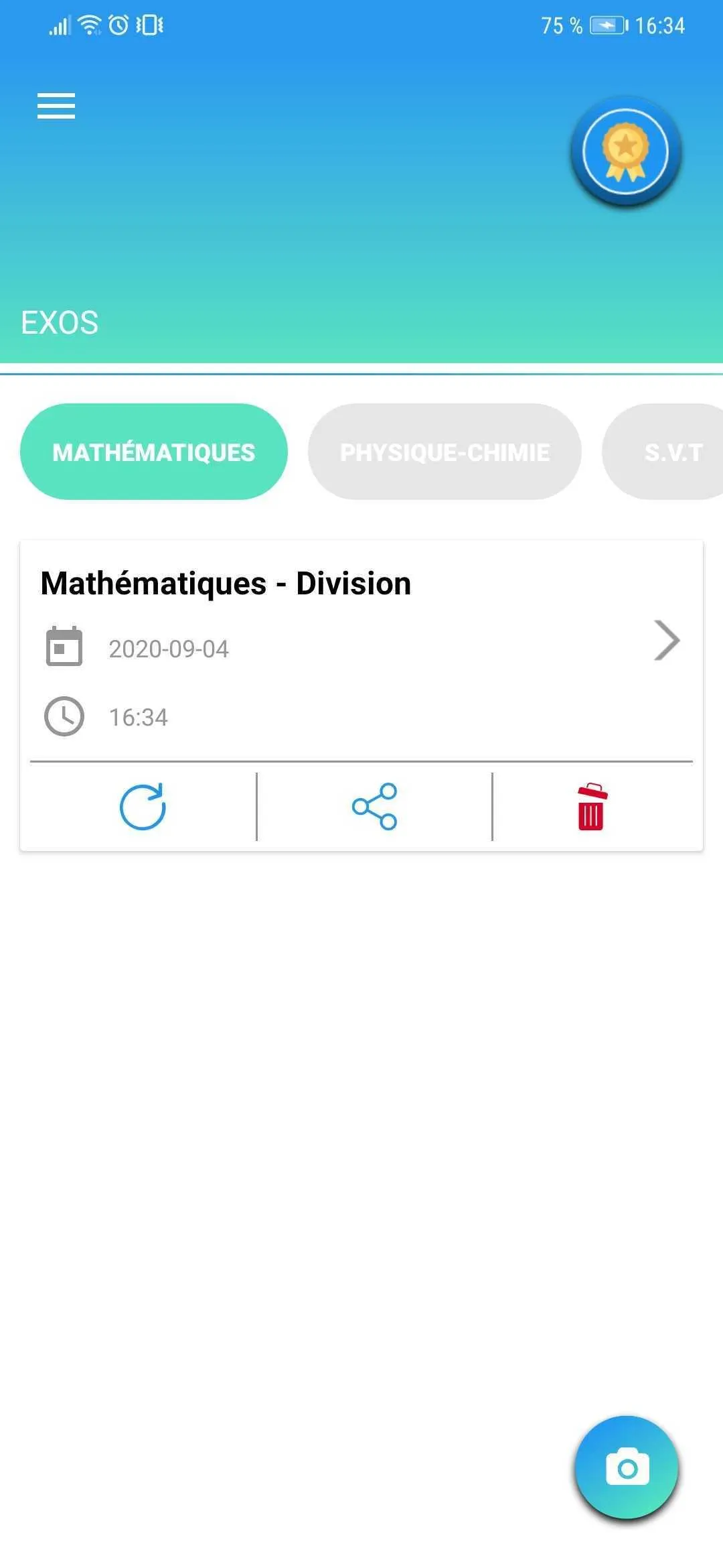 PostExo - Votre prof en ligne | Indus Appstore | Screenshot