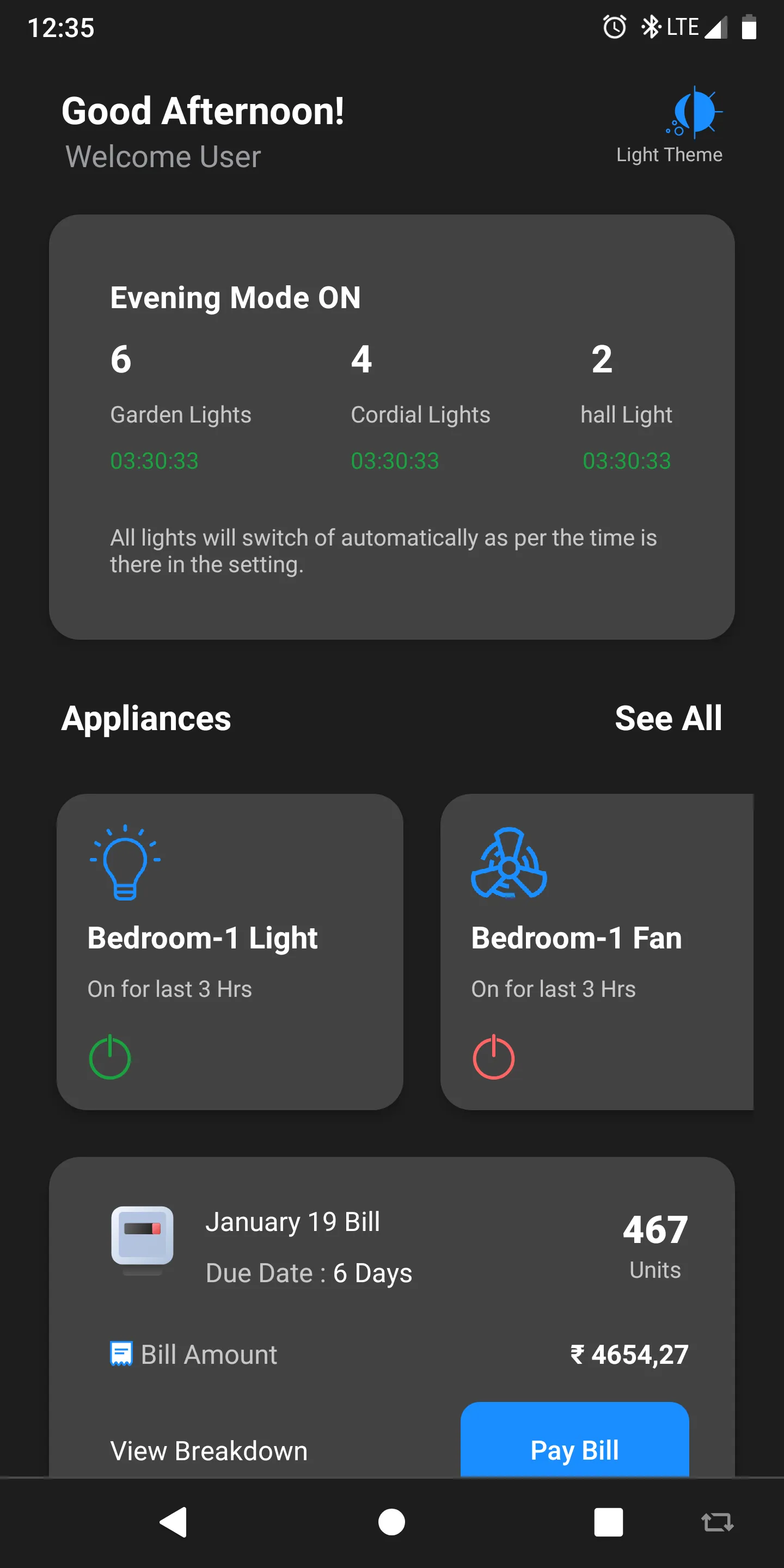 Smart Home App- UI/UX Template | Indus Appstore | Screenshot