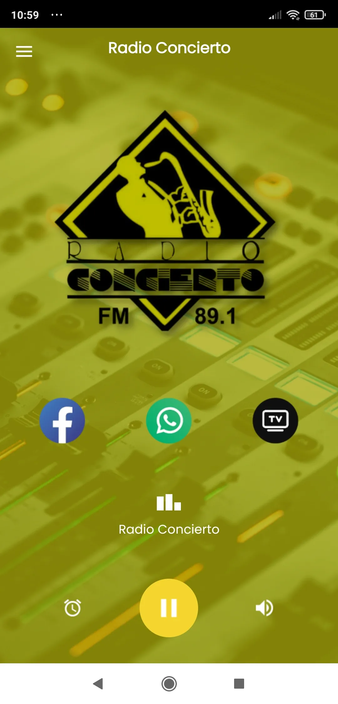 Radio Concierto 89.1 FM | Indus Appstore | Screenshot