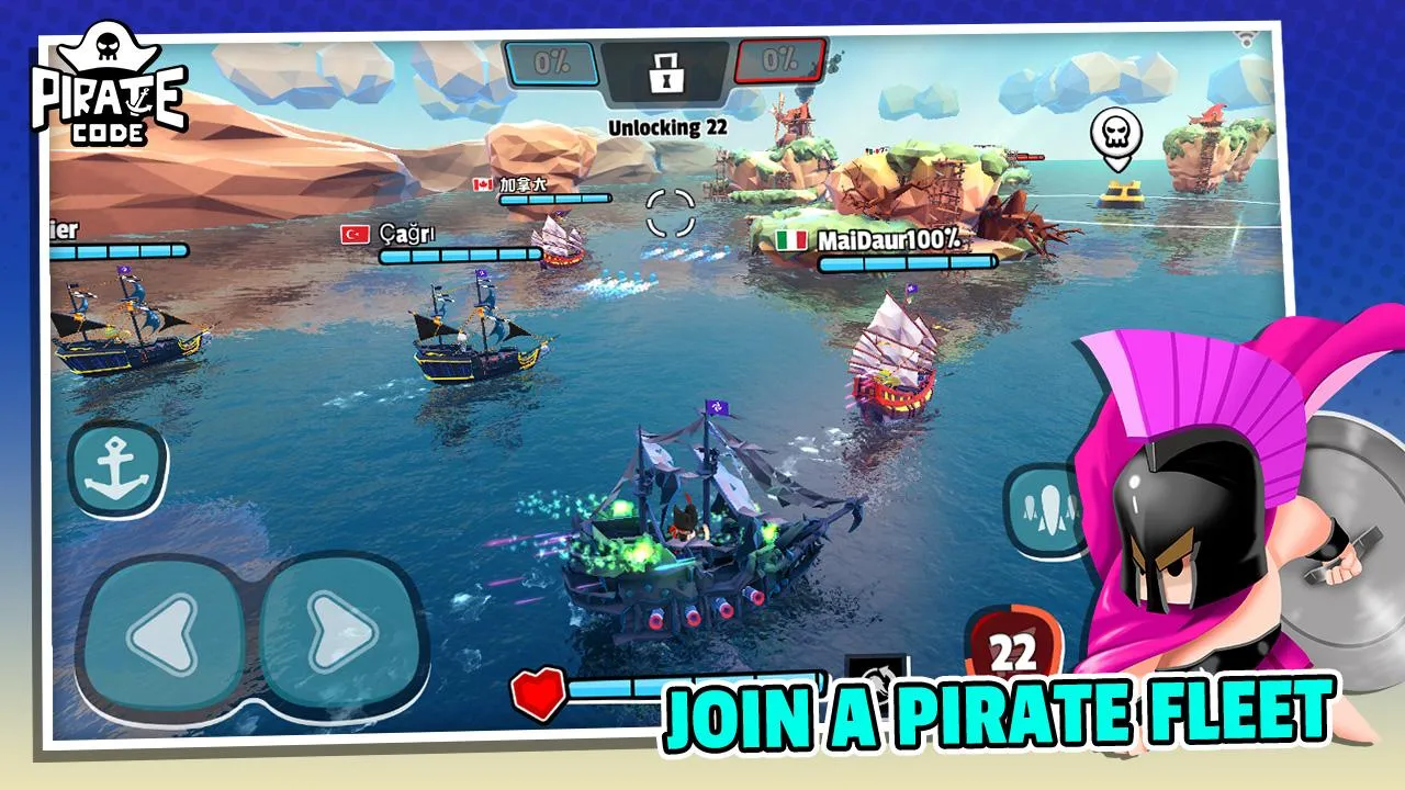 Pirate Code - PVP Sea Battles | Indus Appstore | Screenshot