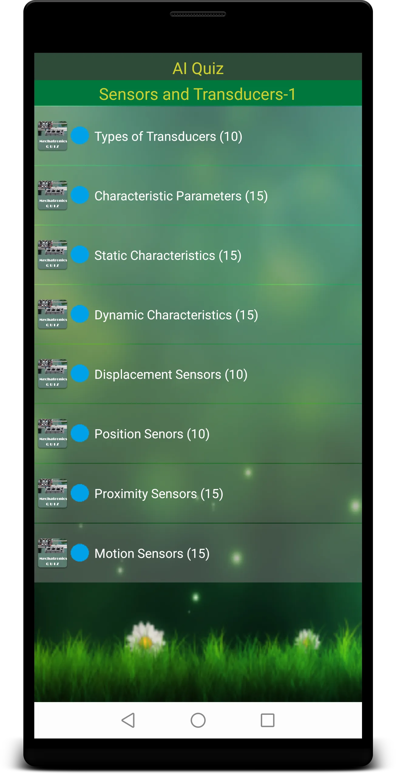 Mechatronics Quiz | Indus Appstore | Screenshot