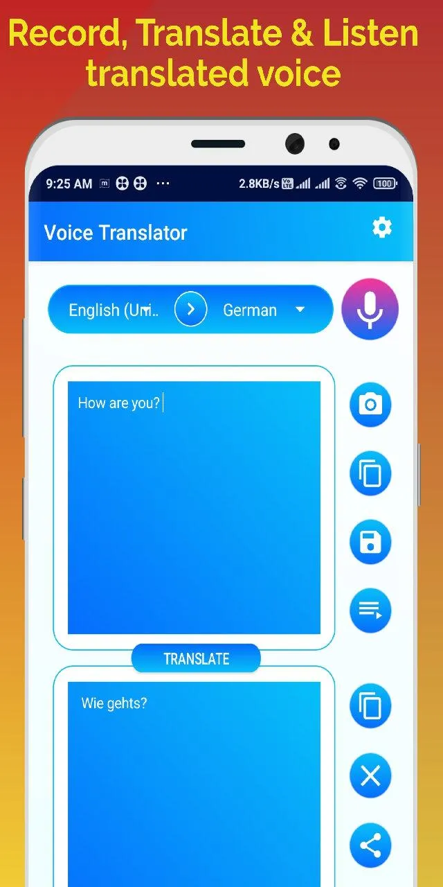 Voice Translator | Indus Appstore | Screenshot