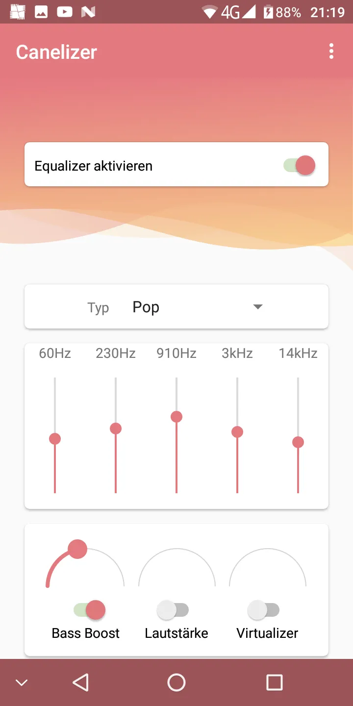 Equalizer Lautstärke erhöhen | Indus Appstore | Screenshot