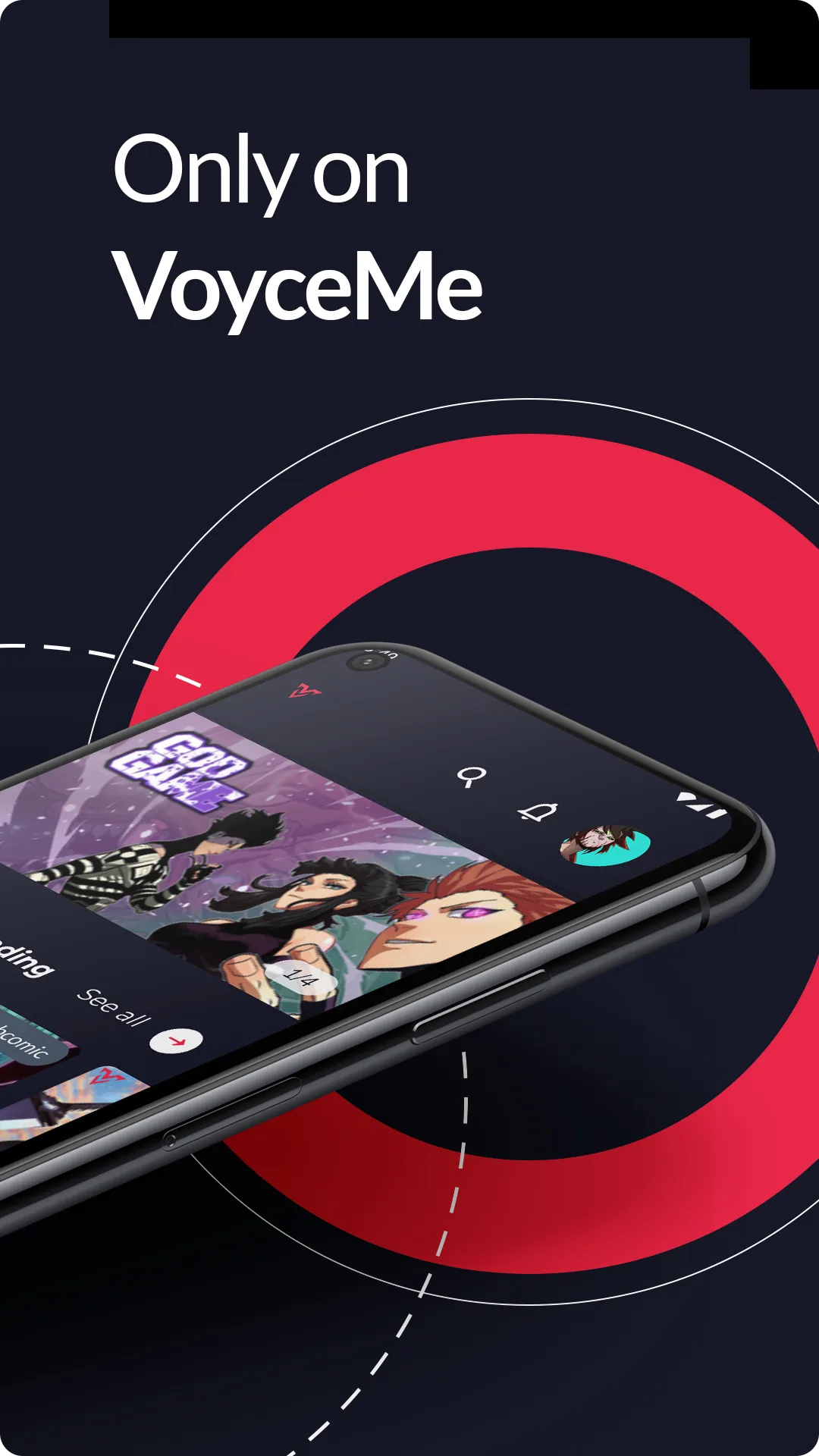 VoyceMe: Manga and Webtoons | Indus Appstore | Screenshot