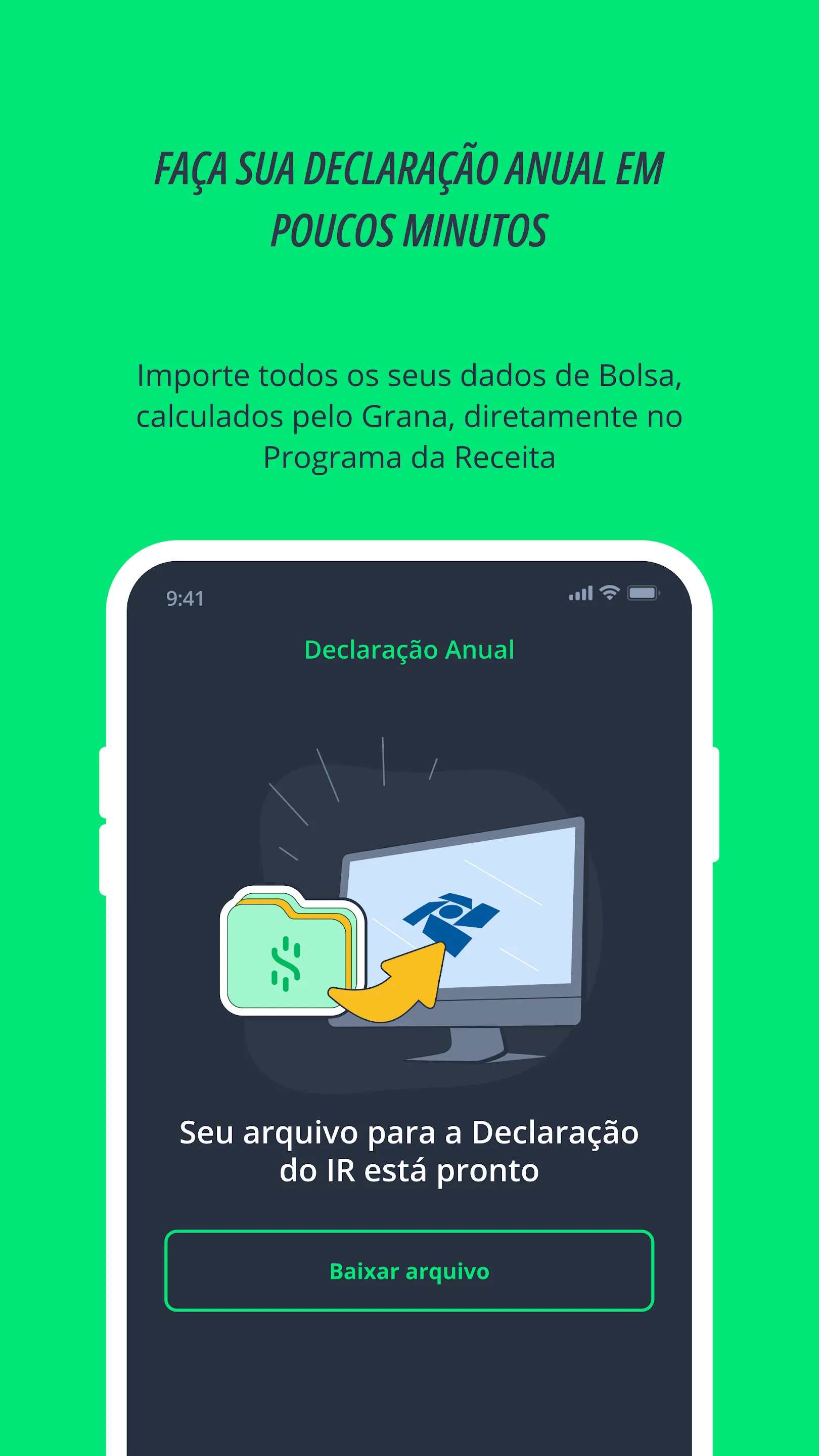 Grana - IR da bolsa automático | Indus Appstore | Screenshot