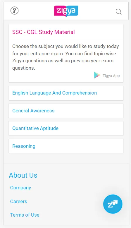SSC CGL | Zigya | Indus Appstore | Screenshot