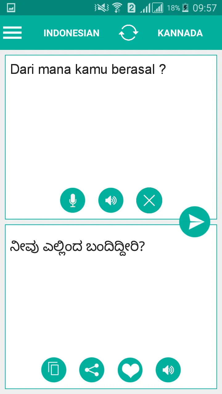 Kannada Indonesian Translator | Indus Appstore | Screenshot