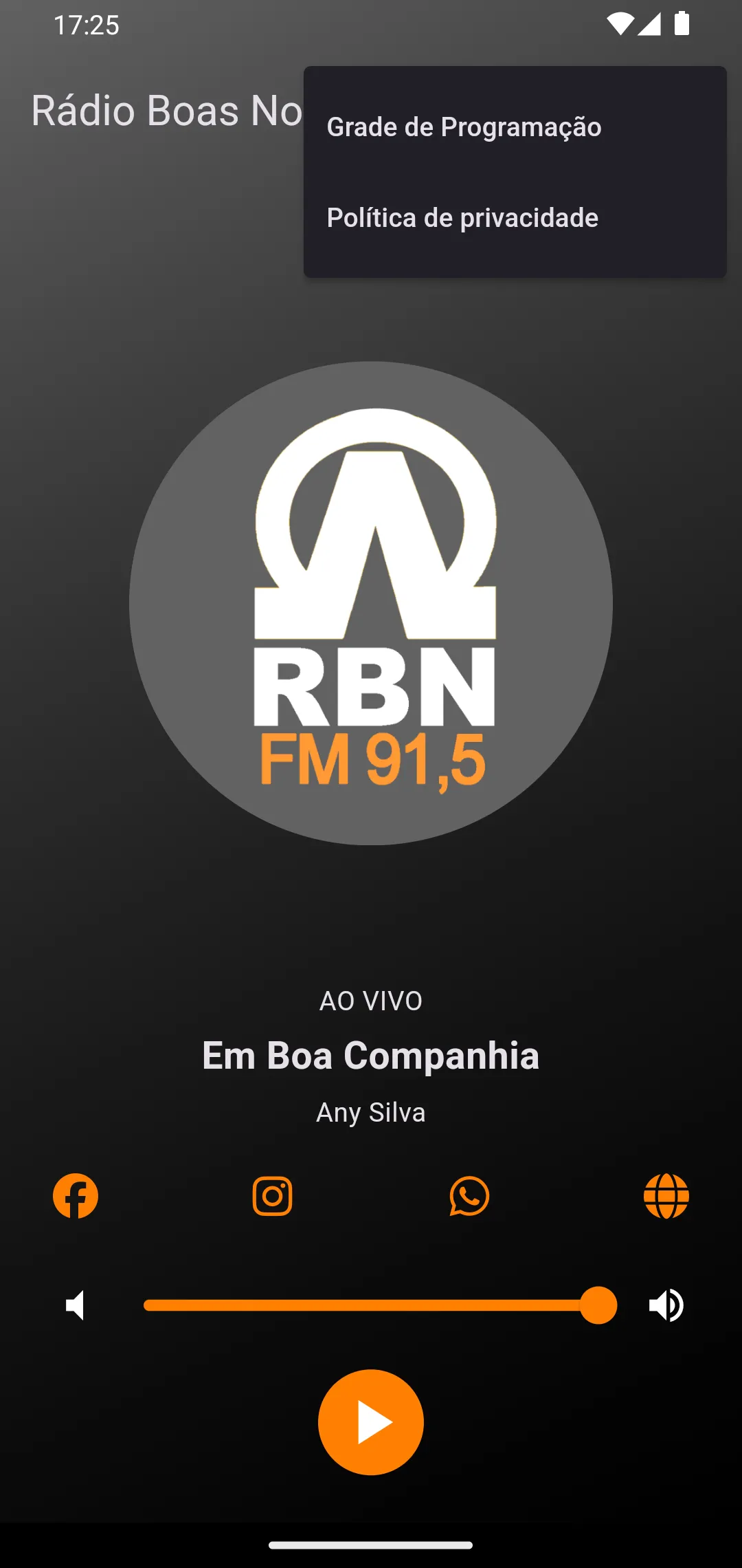 Rádio Boas Novas FM | Indus Appstore | Screenshot