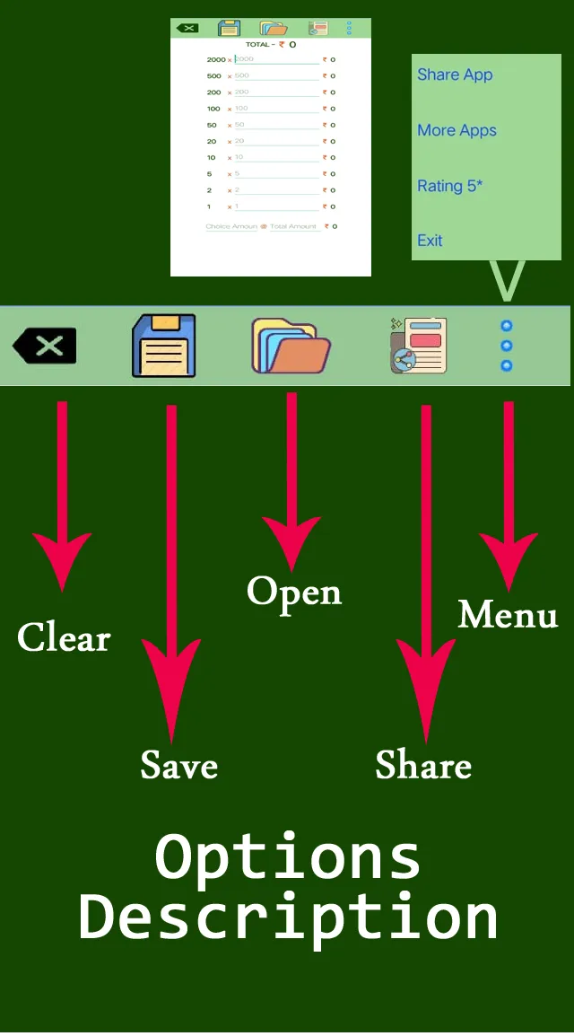 Cash Calculator - denomination | Indus Appstore | Screenshot