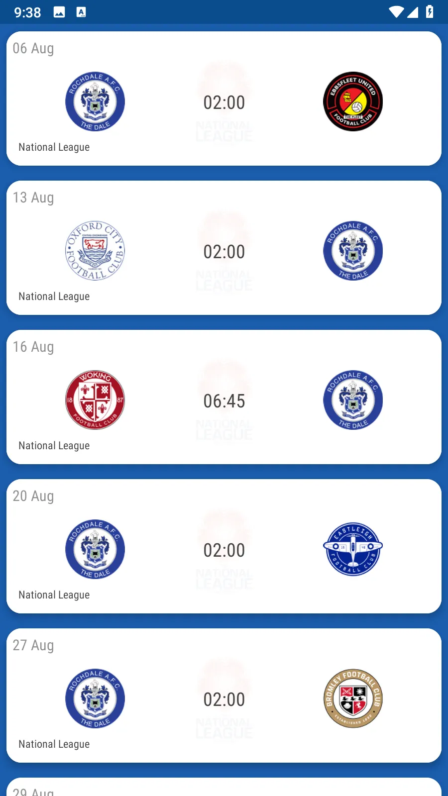 Rochdale FC Fan App | Indus Appstore | Screenshot