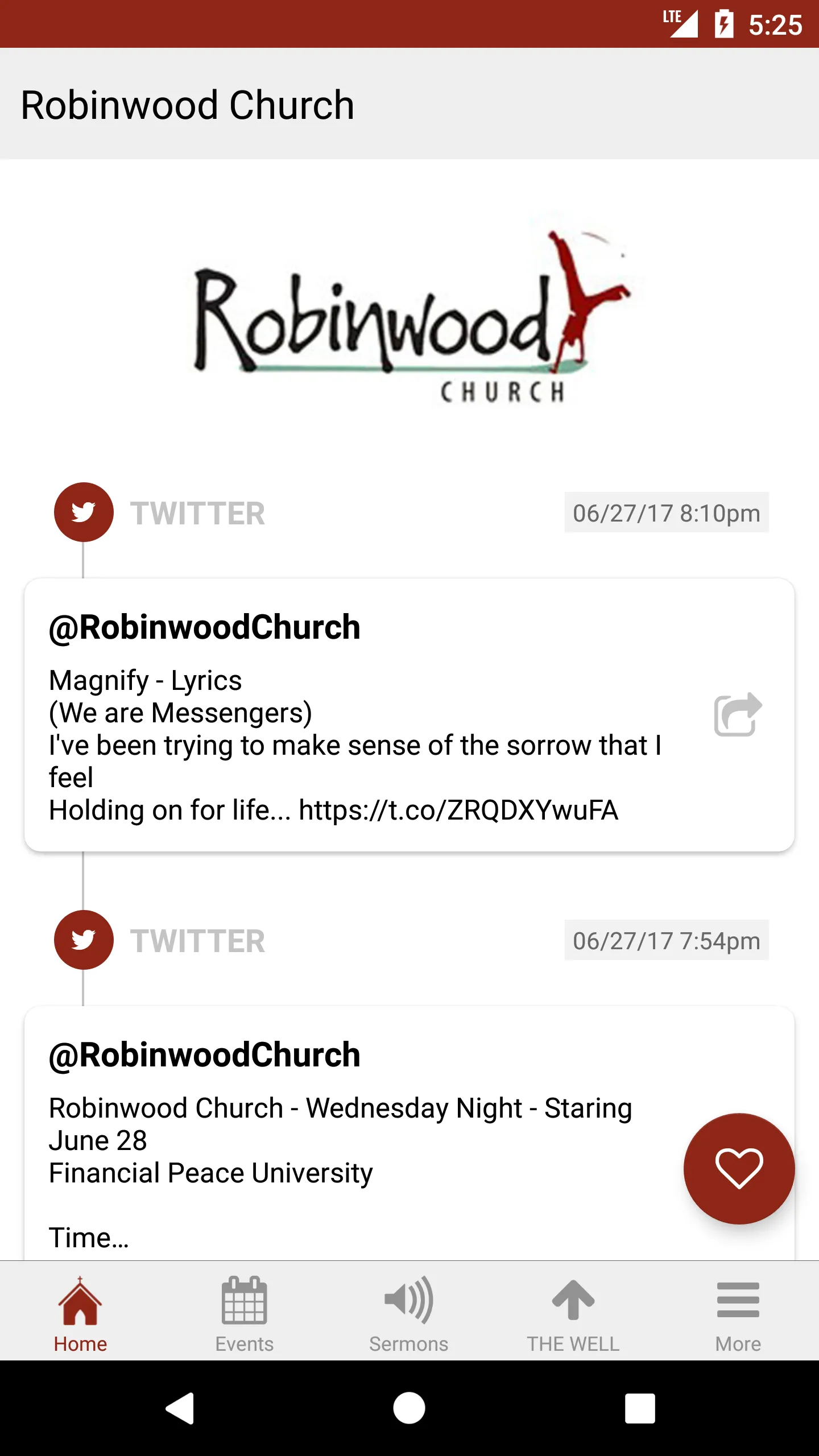 Robinwood Church | Indus Appstore | Screenshot