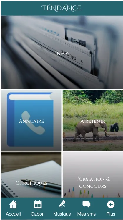 Tendance Gabon | Indus Appstore | Screenshot