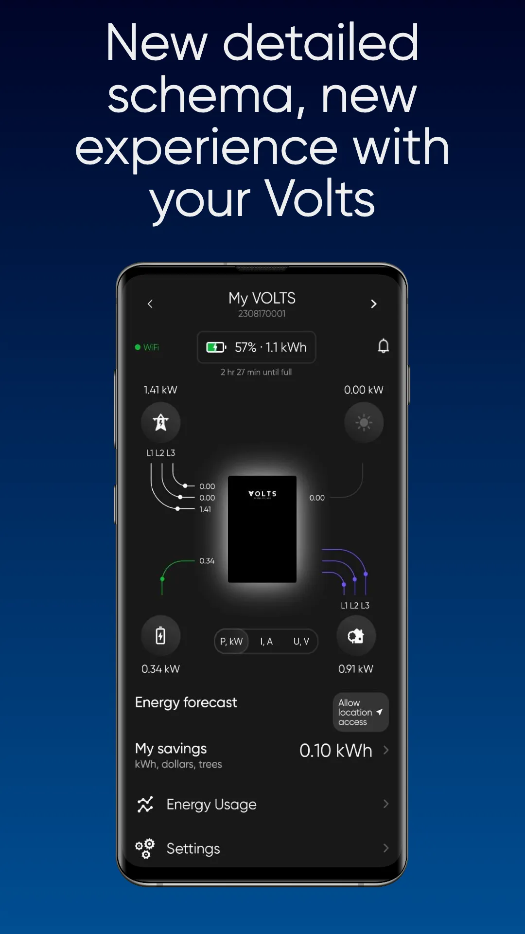 Volts - energy storage | Indus Appstore | Screenshot