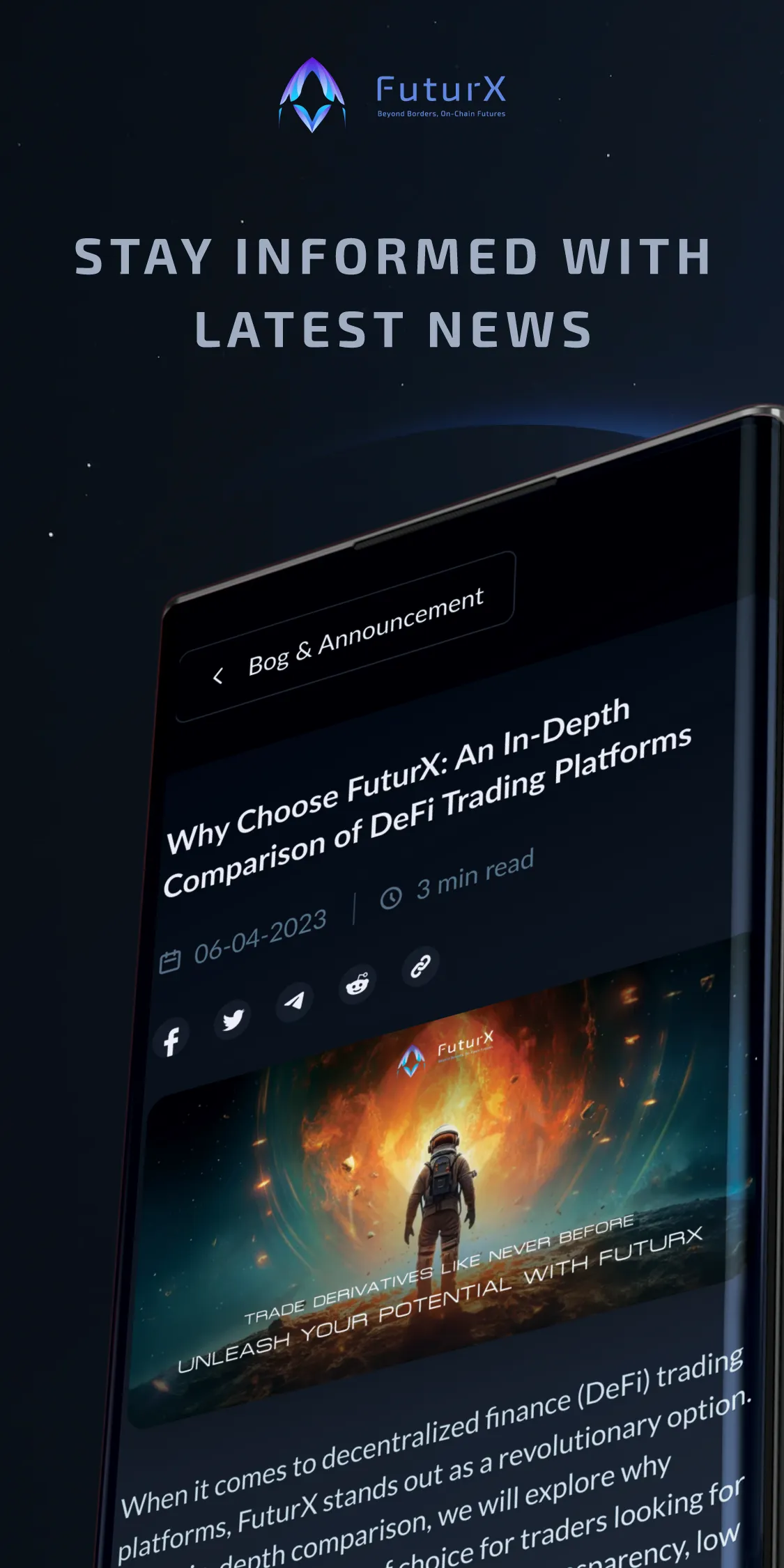 FuturX - On-Chain Futures | Indus Appstore | Screenshot