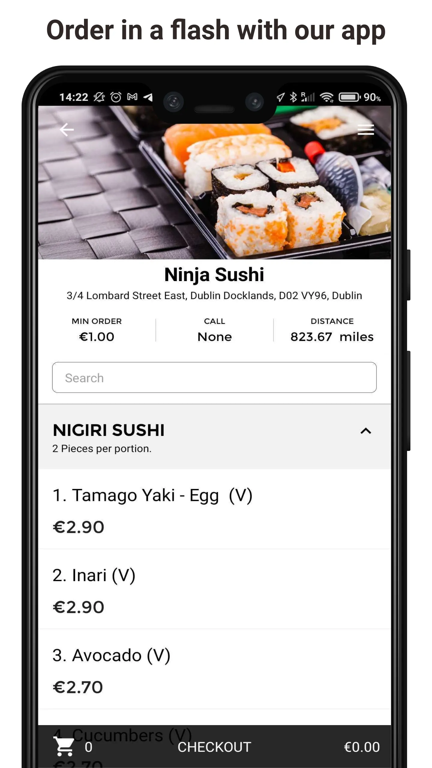 Ninja Sushi | Indus Appstore | Screenshot