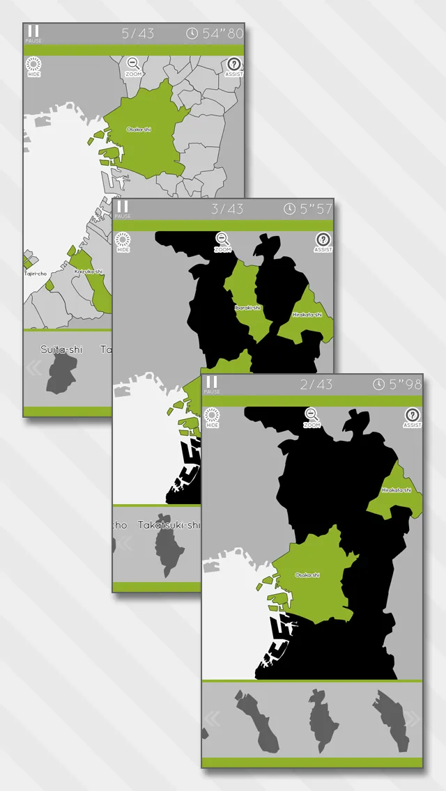 E. Learning Osaka Map Puzzle | Indus Appstore | Screenshot