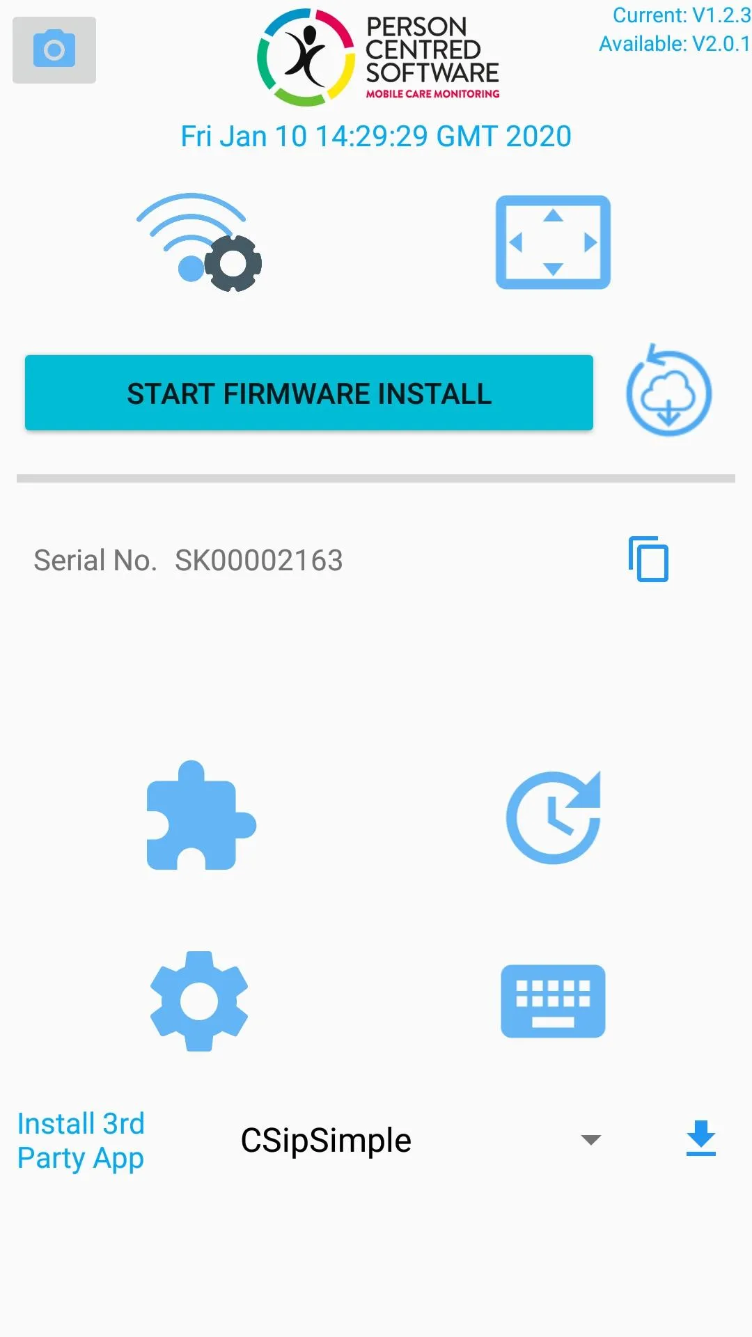 MCM Device Settings | Indus Appstore | Screenshot