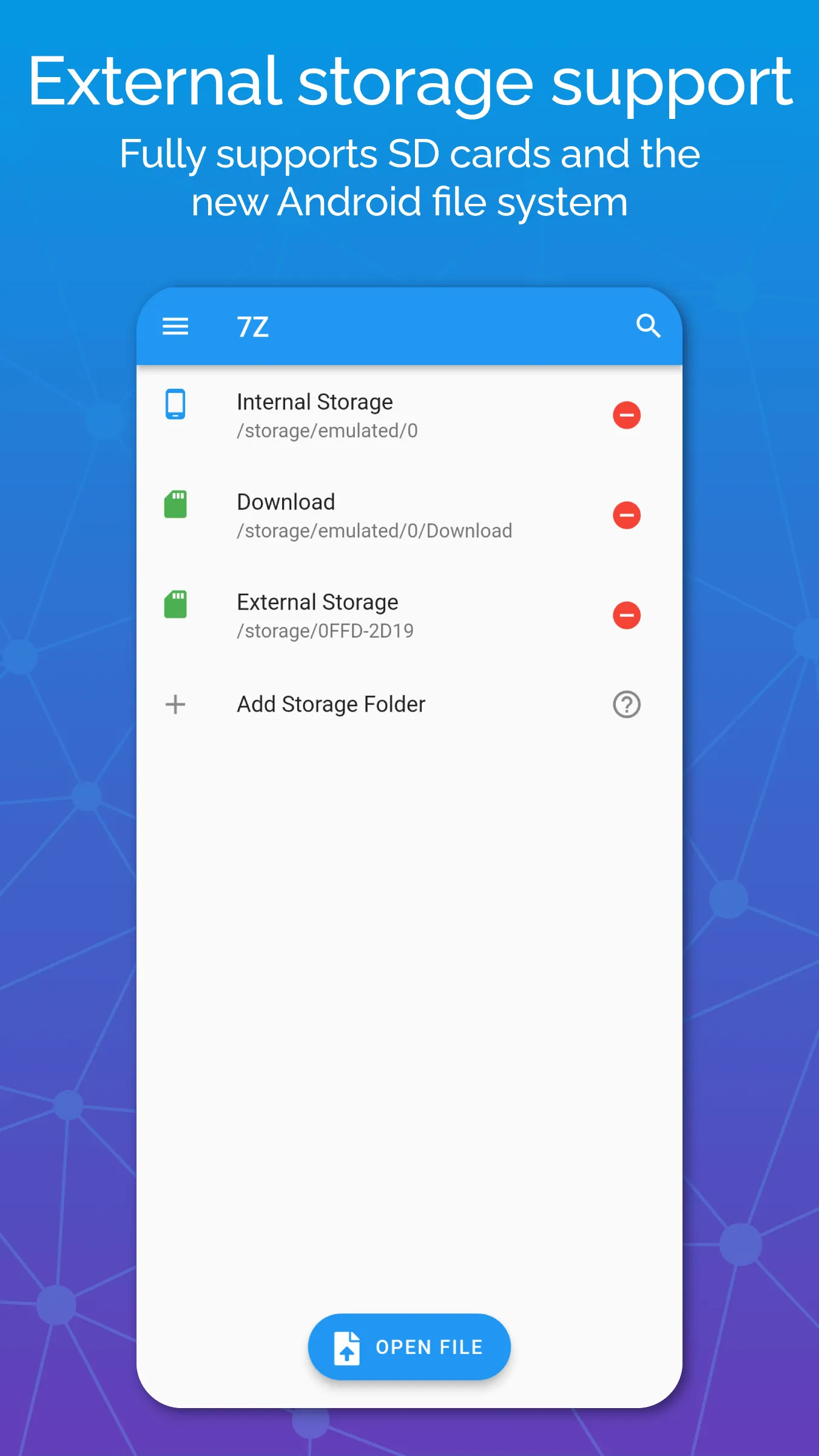 7Z: Zip 7Zip Rar File Manager | Indus Appstore | Screenshot