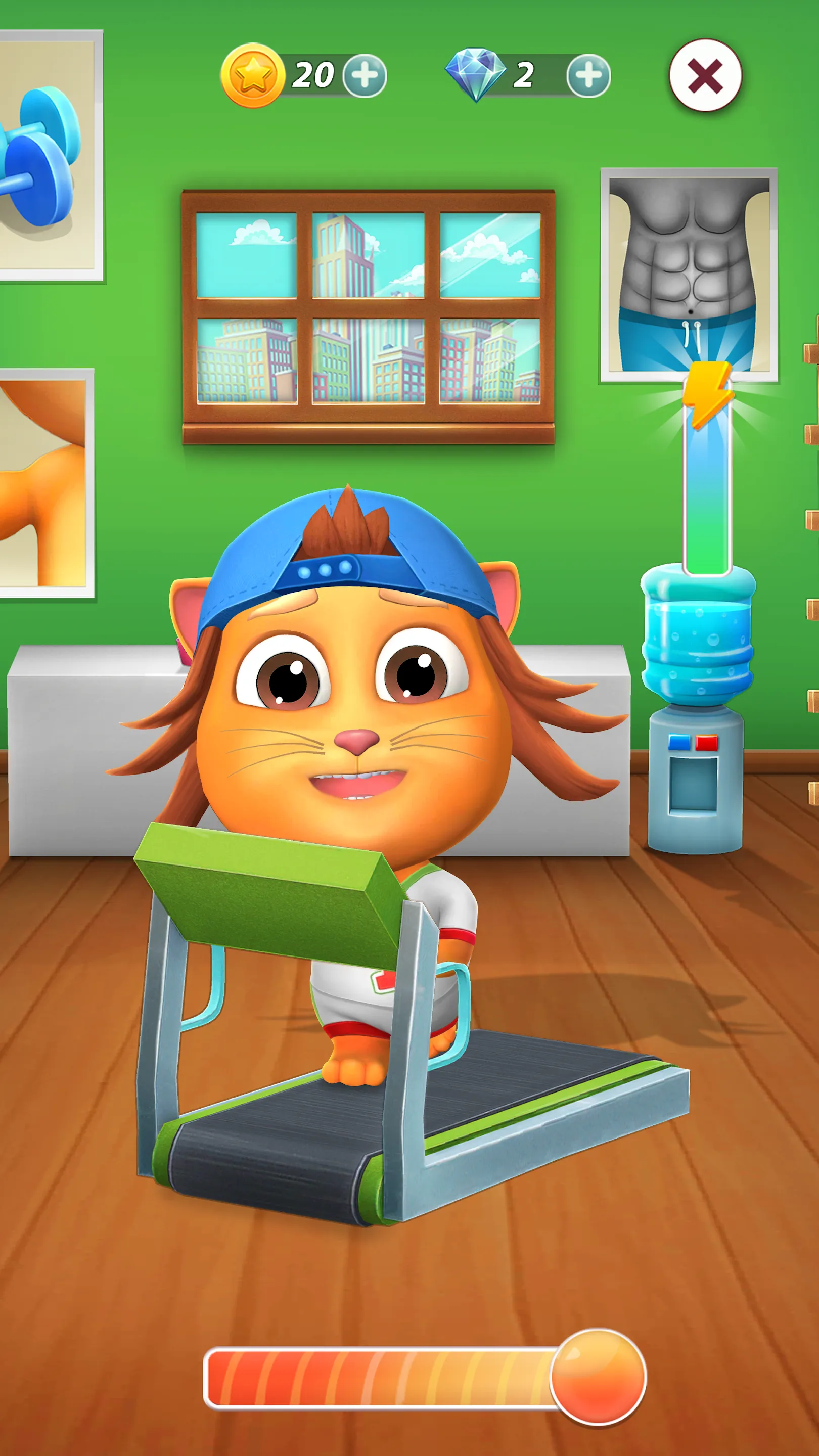 Virtual Pet Tommy - Cat Game | Indus Appstore | Screenshot