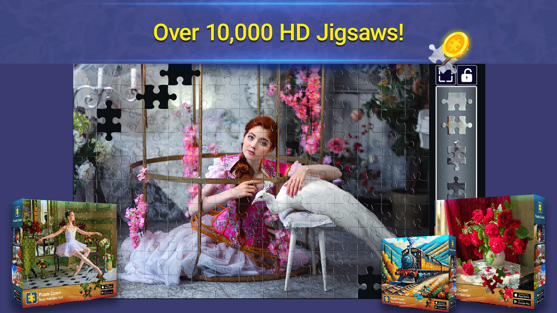 Jigsaw Puzzles Crown: HD Games | Indus Appstore | Screenshot