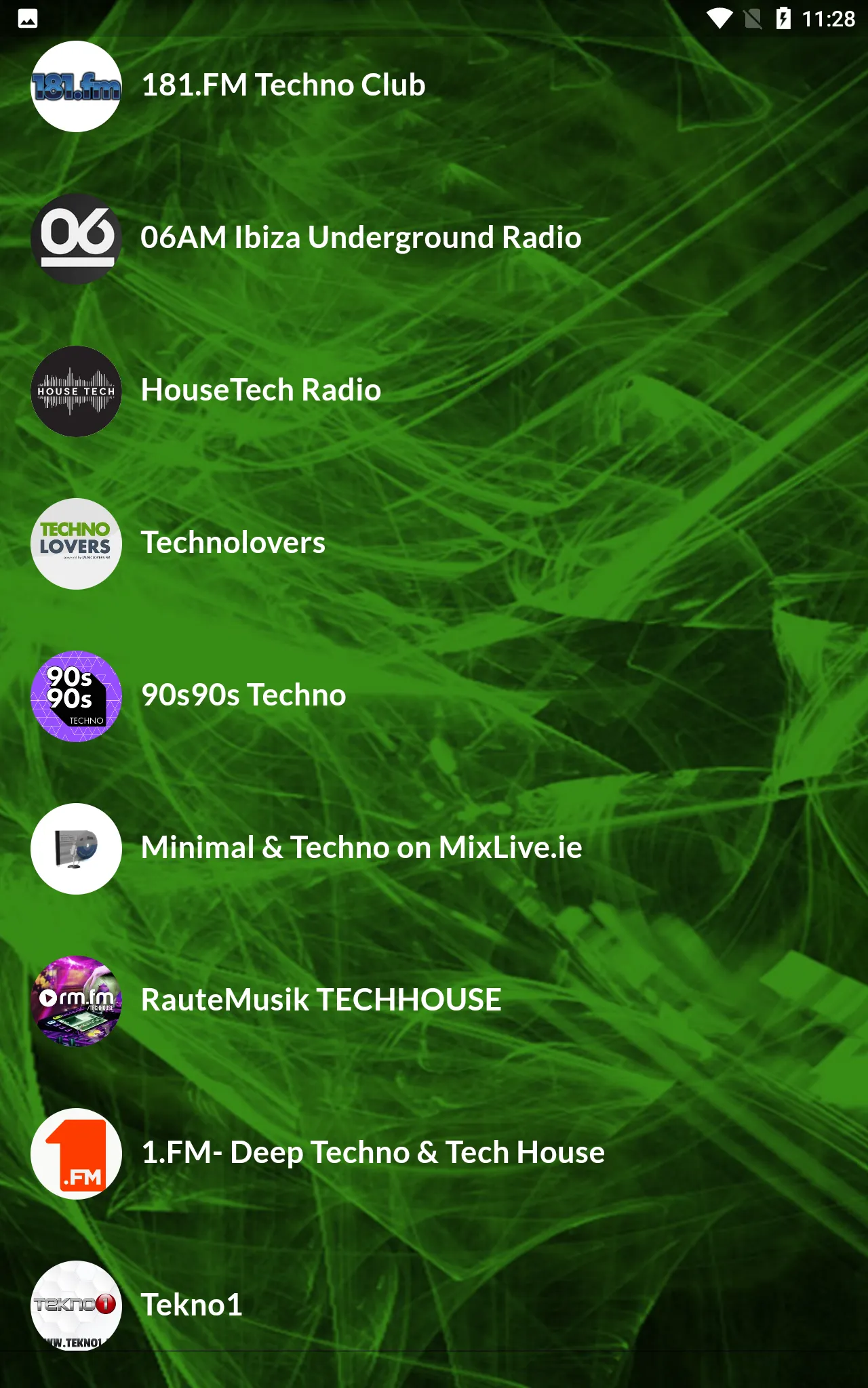 Techno Music Radio | Indus Appstore | Screenshot