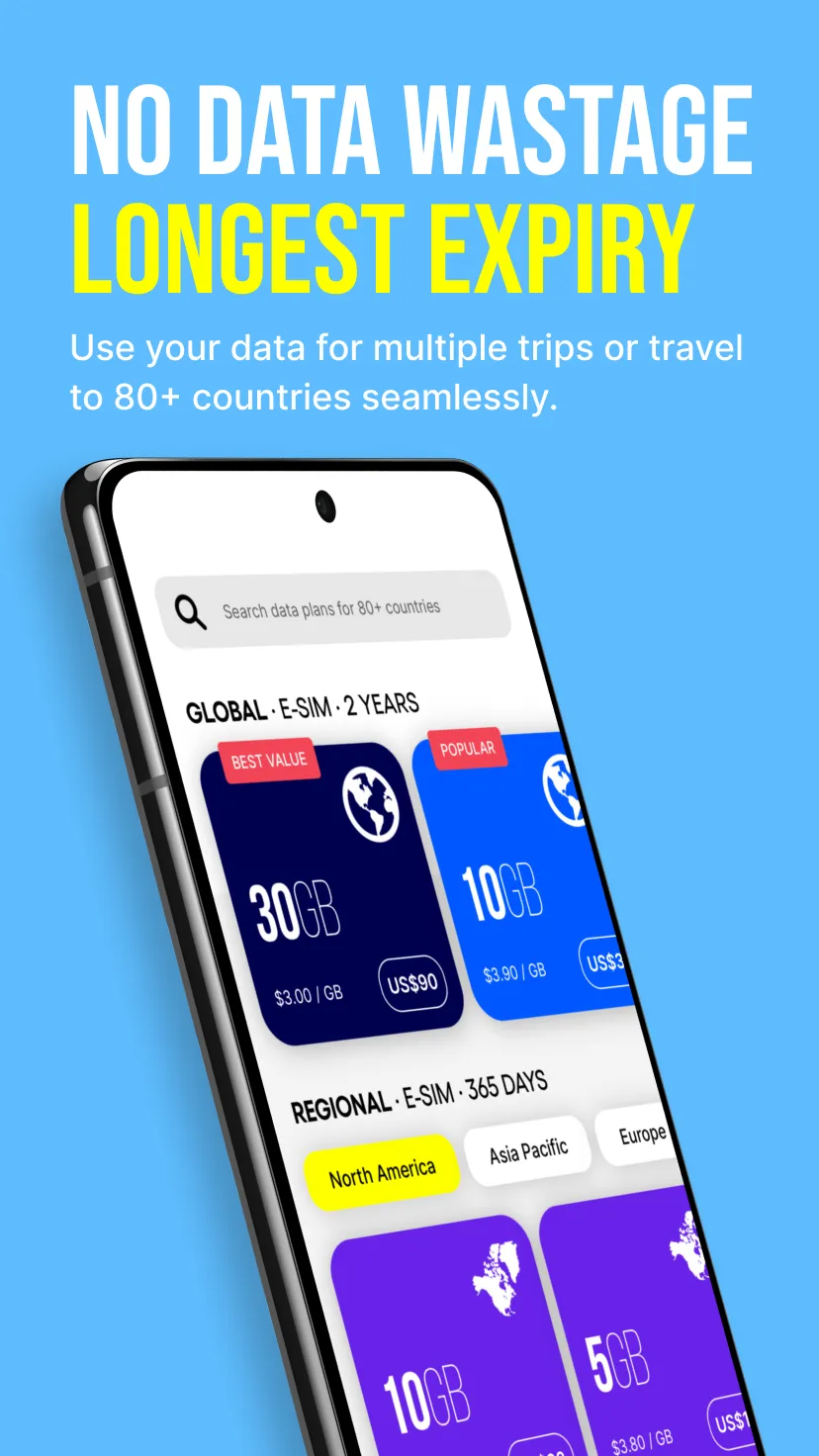 Eskimo: eSIM Travel Internet | Indus Appstore | Screenshot