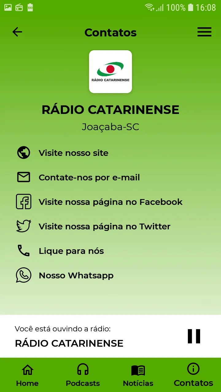 Rádio Catarinense | Indus Appstore | Screenshot