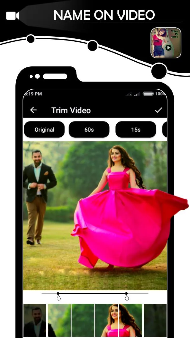 Name on Video | Indus Appstore | Screenshot