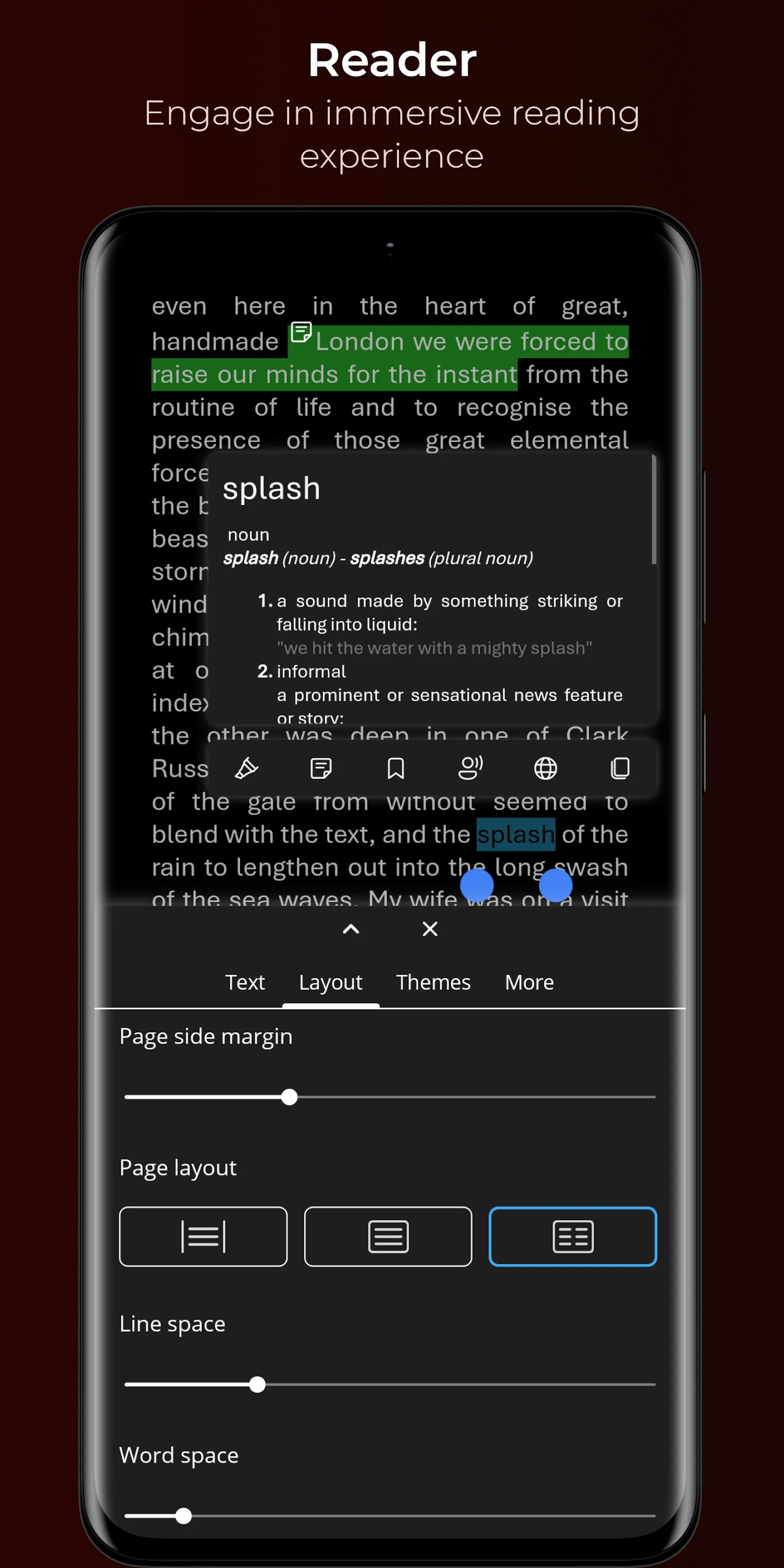 Aquile Reader | Indus Appstore | Screenshot