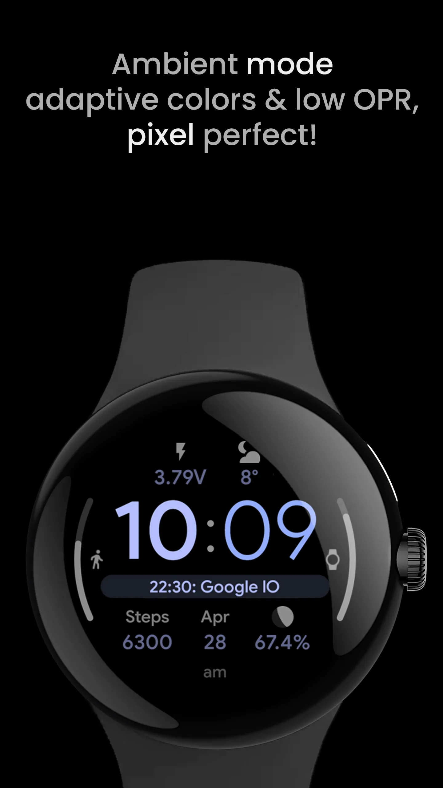 Digital Informer: Watch face | Indus Appstore | Screenshot