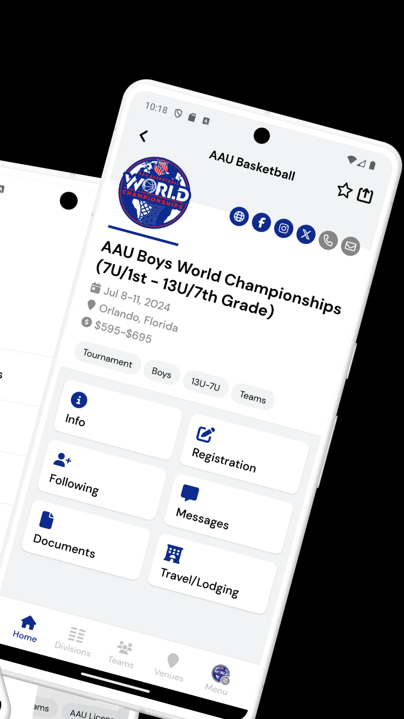 AAU Basketball | Indus Appstore | Screenshot