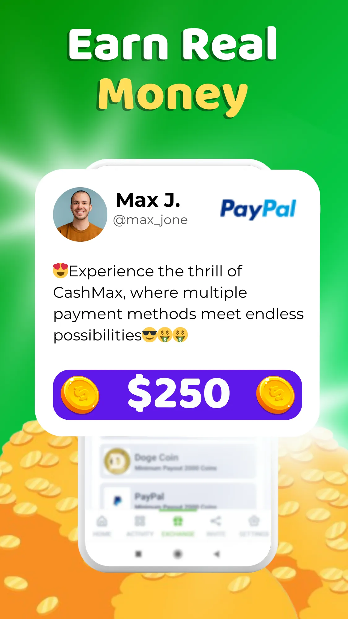 CashMax - Watch, Play & Earn | Indus Appstore | Screenshot