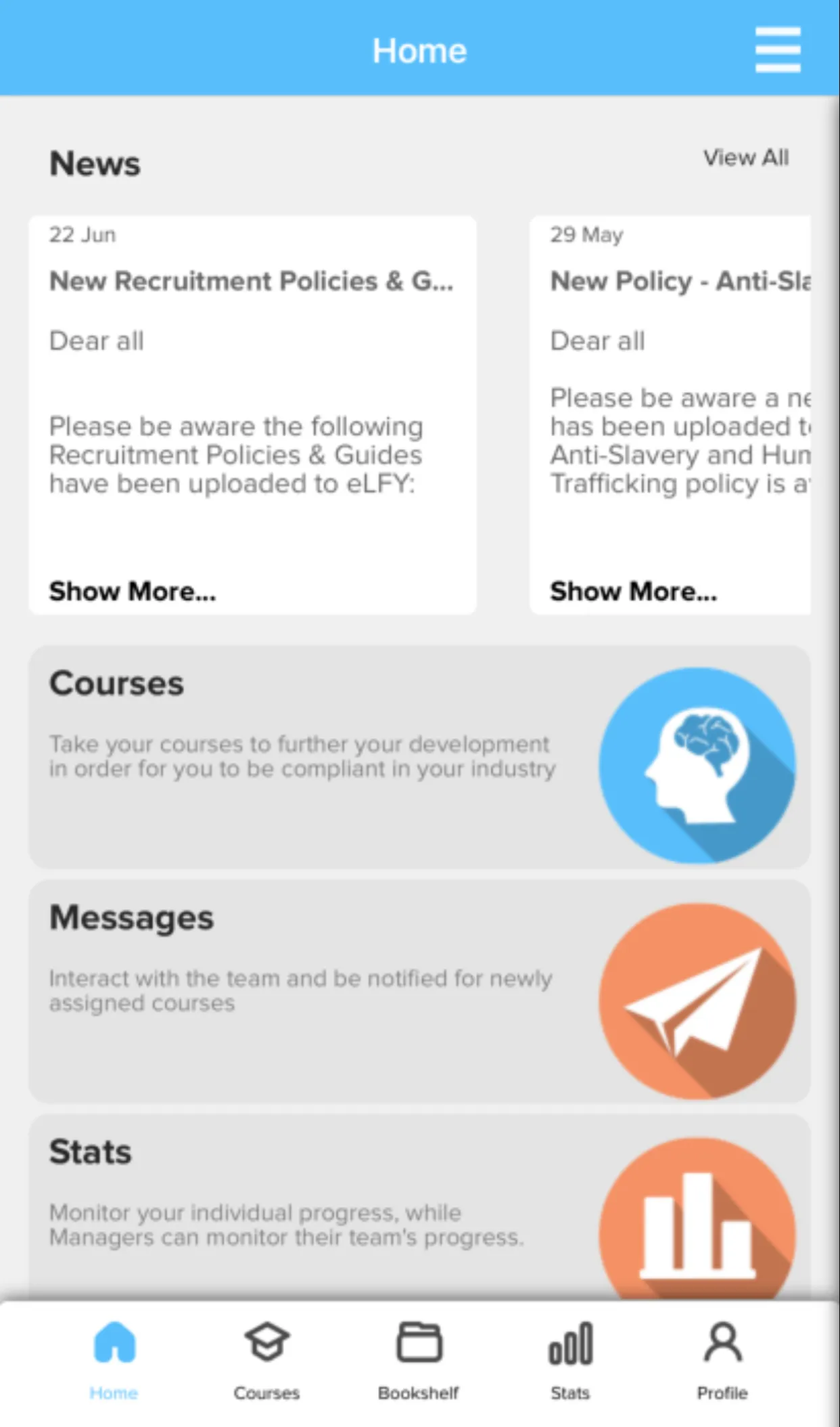 eLearning FOR YOU | Indus Appstore | Screenshot