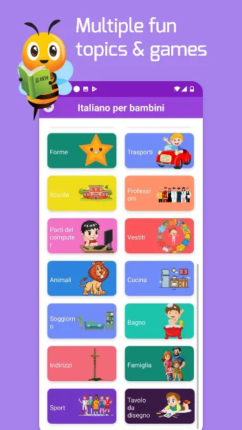 Learn Italian for kids | Indus Appstore | Screenshot