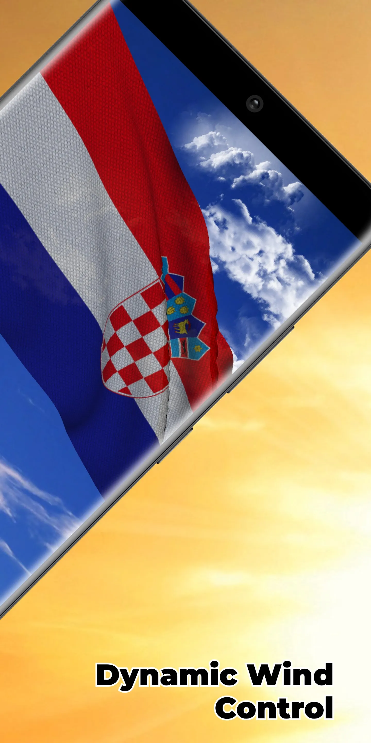 Croatia Flag Live Wallpaper | Indus Appstore | Screenshot