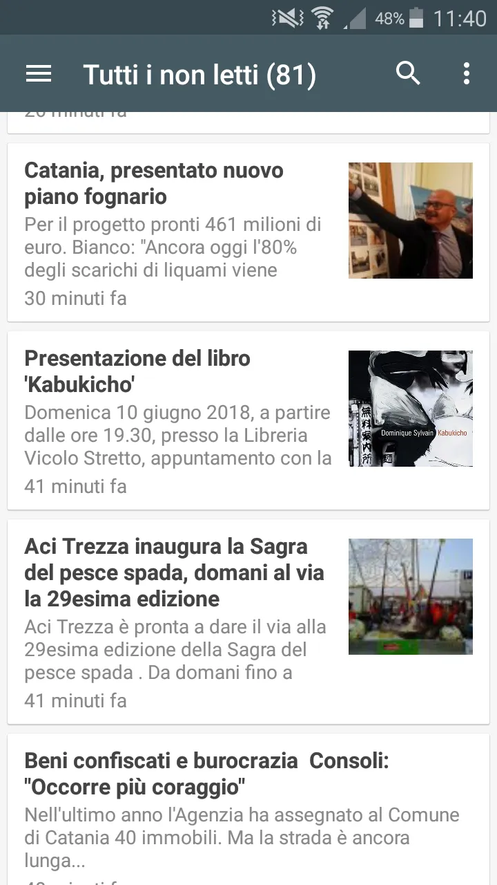 Catania News | Indus Appstore | Screenshot