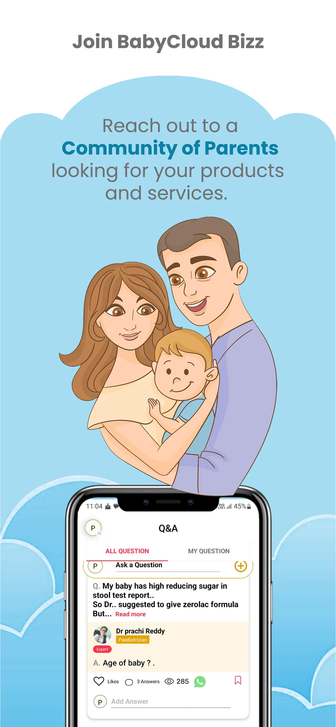 BabyCloud Bizz | Indus Appstore | Screenshot