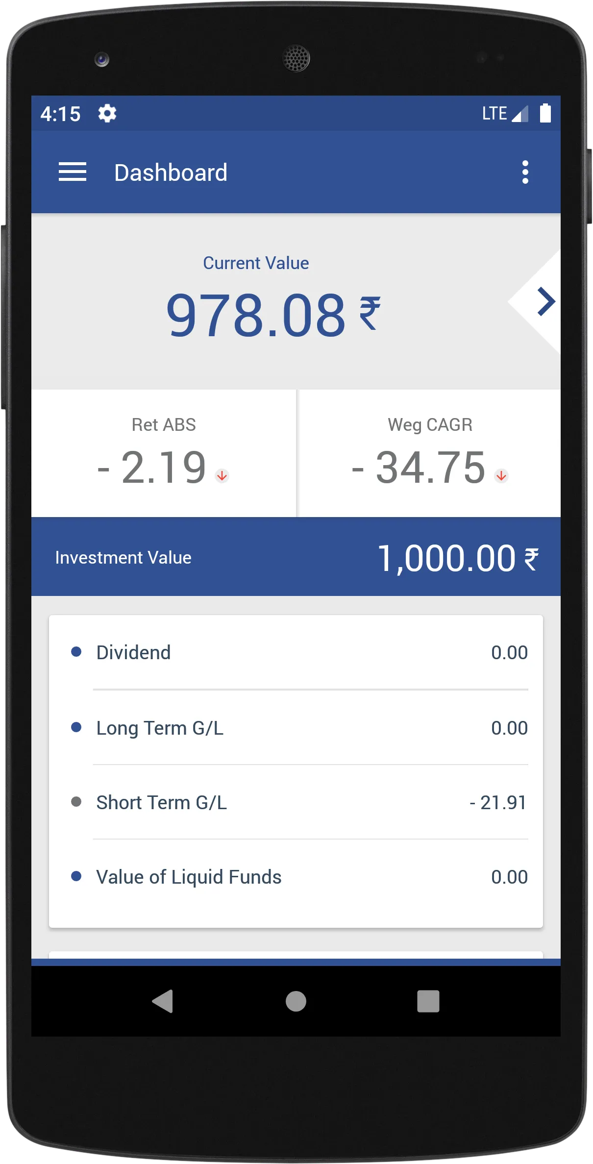 Infi Wealth | Indus Appstore | Screenshot