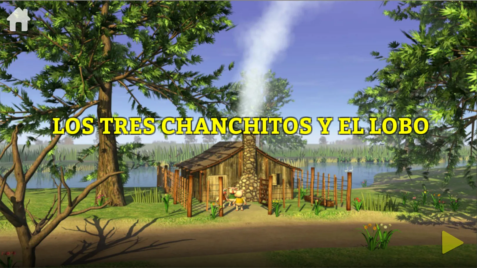 Cuento Los Tres Chanchitos | Indus Appstore | Screenshot