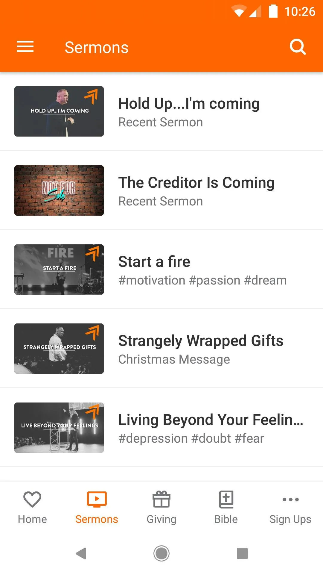 The Warehouse Church | Indus Appstore | Screenshot