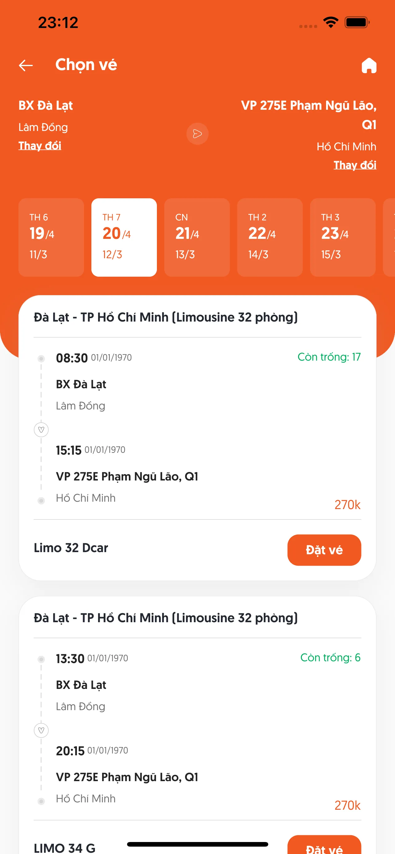 Kumho Samco Buslines | Indus Appstore | Screenshot