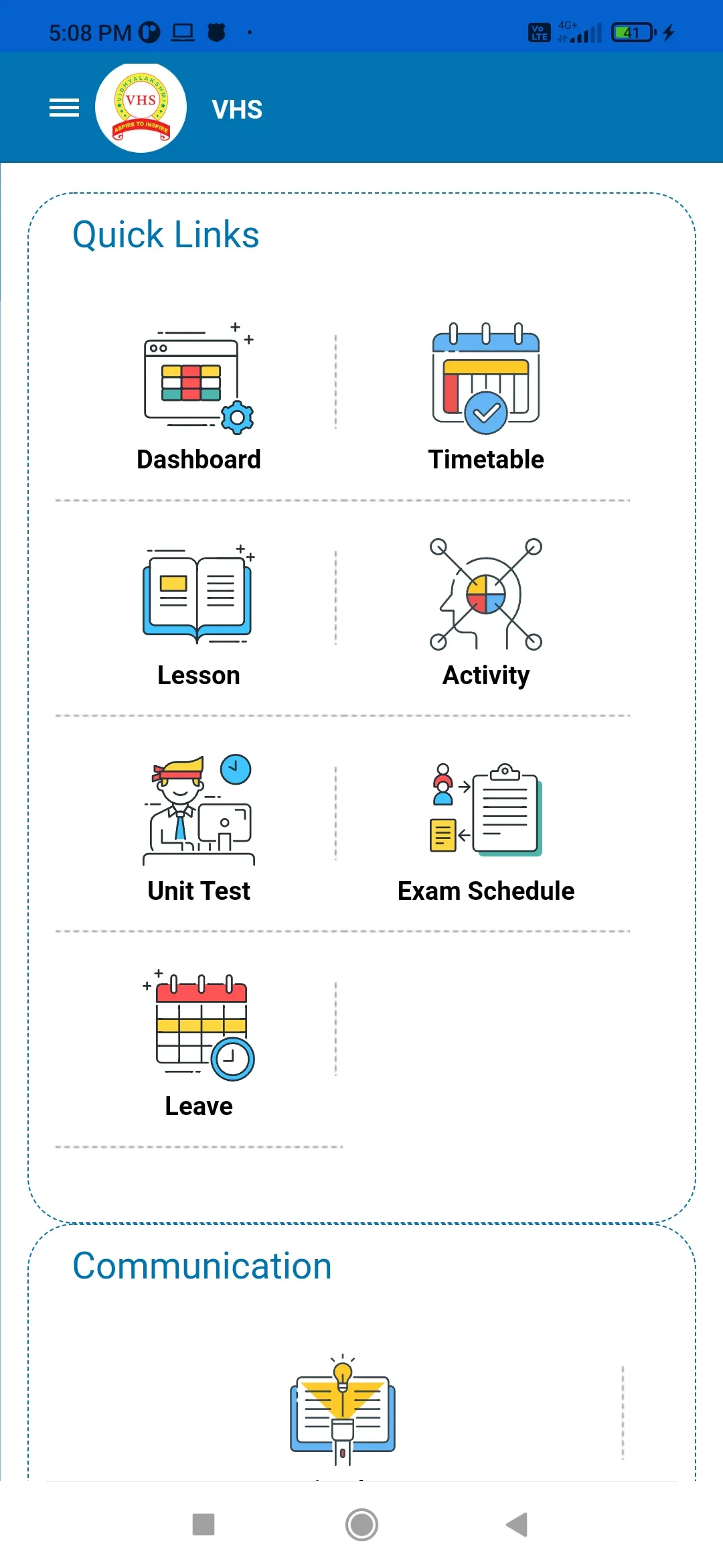 Vidhyalakshmi Sr. Sec. School | Indus Appstore | Screenshot