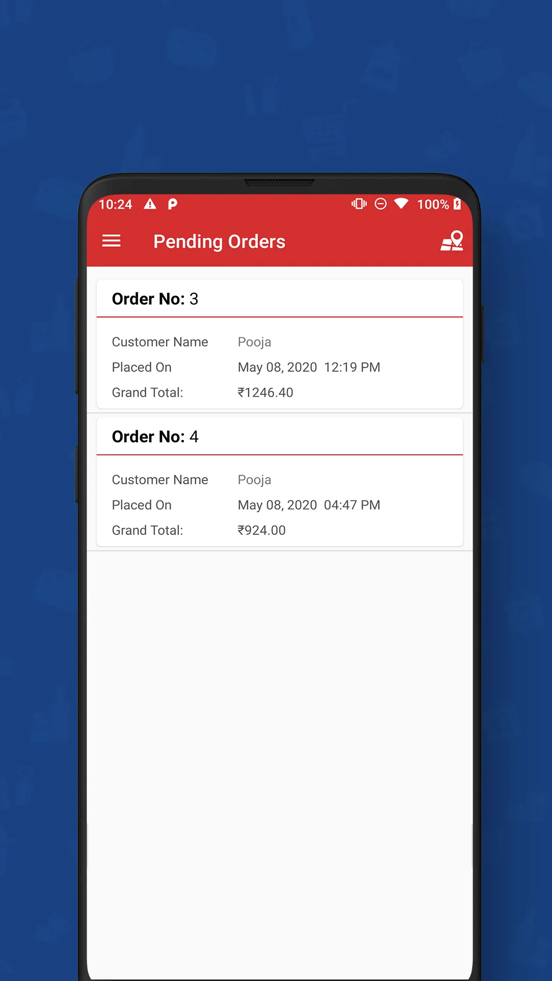 Amartex Delivery Partner | Indus Appstore | Screenshot